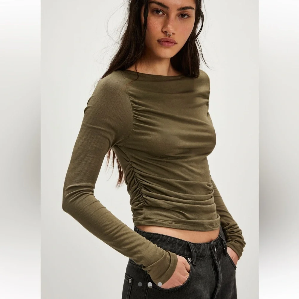 Free people Milo Seamless Long-Sleeve Top
